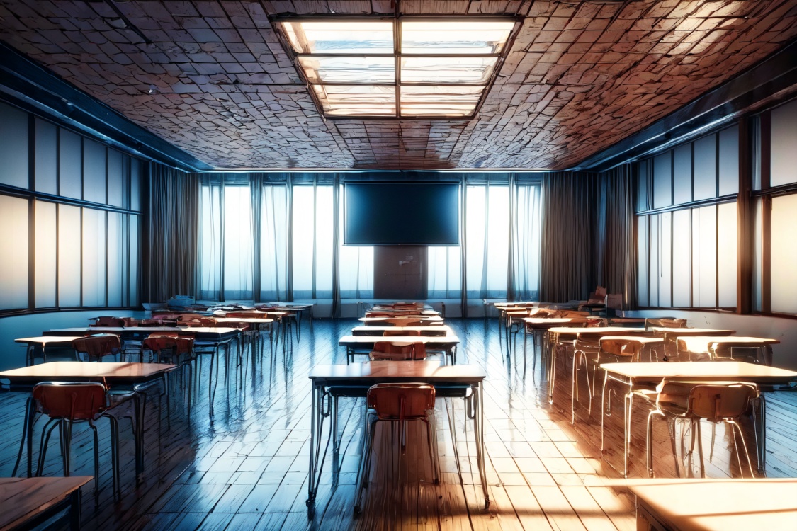 School Classroom【Background】- FutureEvoLab by FuturEvoLab on Tensor.Art