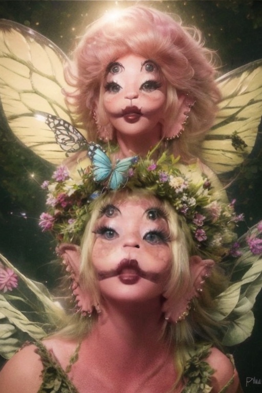 a girl,  butterfly,  photorealistic on Tensor.Art