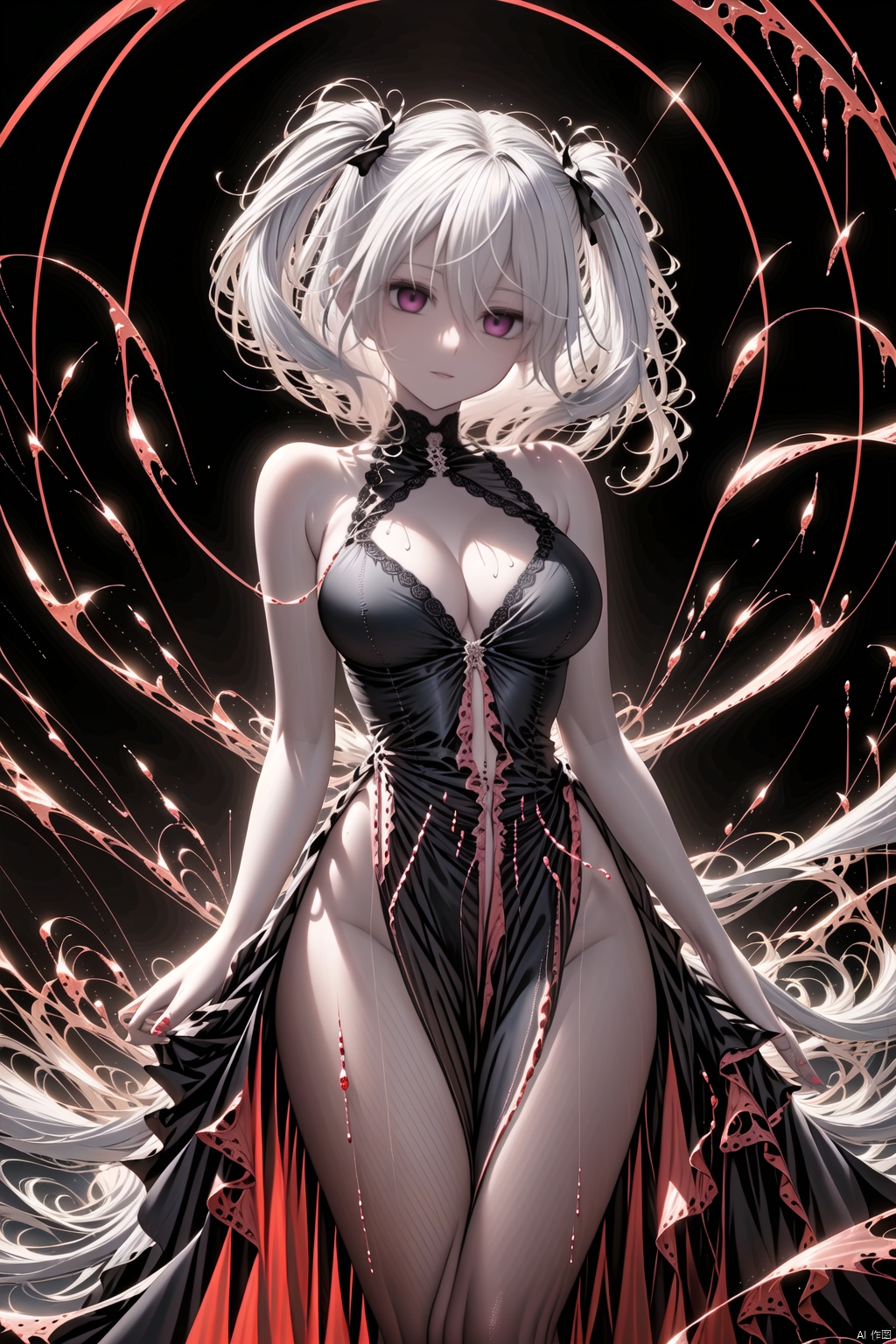 1girl,WhiteHairSuccubus, WhiteHairSuccubus,<lora:660447313082219790:1.0>