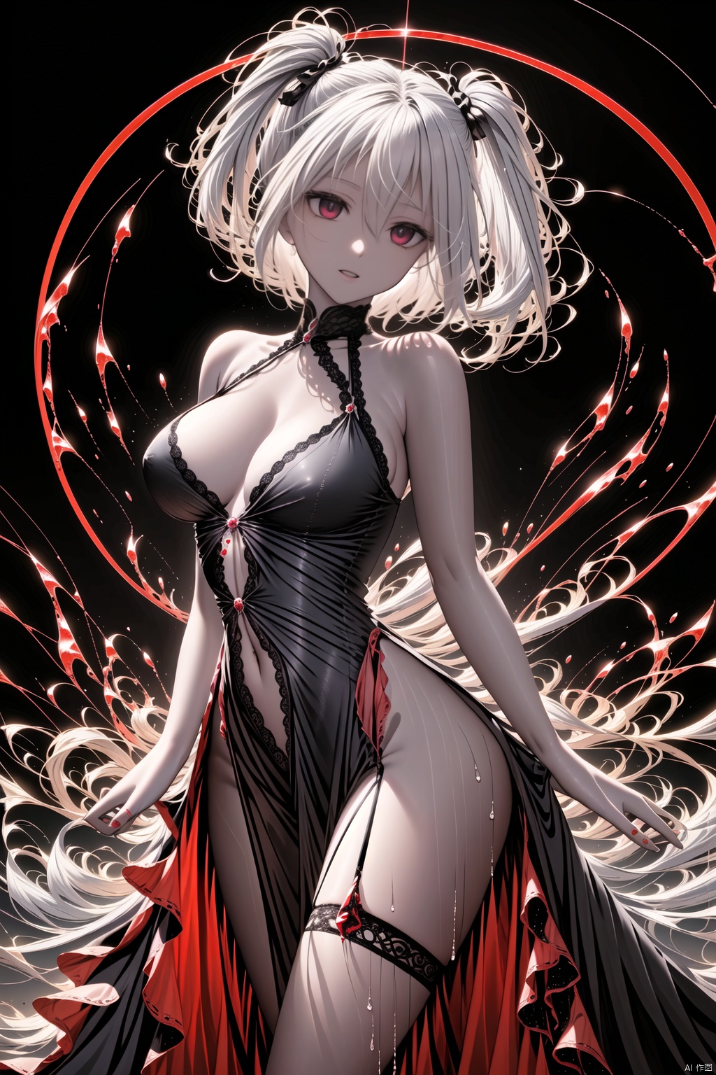 1girl,WhiteHairSuccubus, WhiteHairSuccubus,<lora:660447313082219790:1.0>
