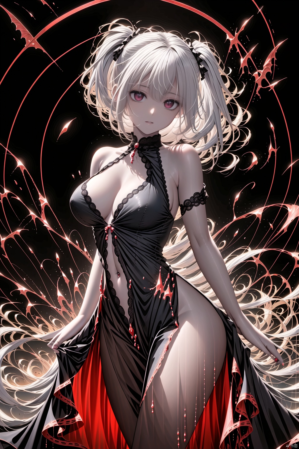 1girl,WhiteHairSuccubus, WhiteHairSuccubus,<lora:660447313082219790:1.0>