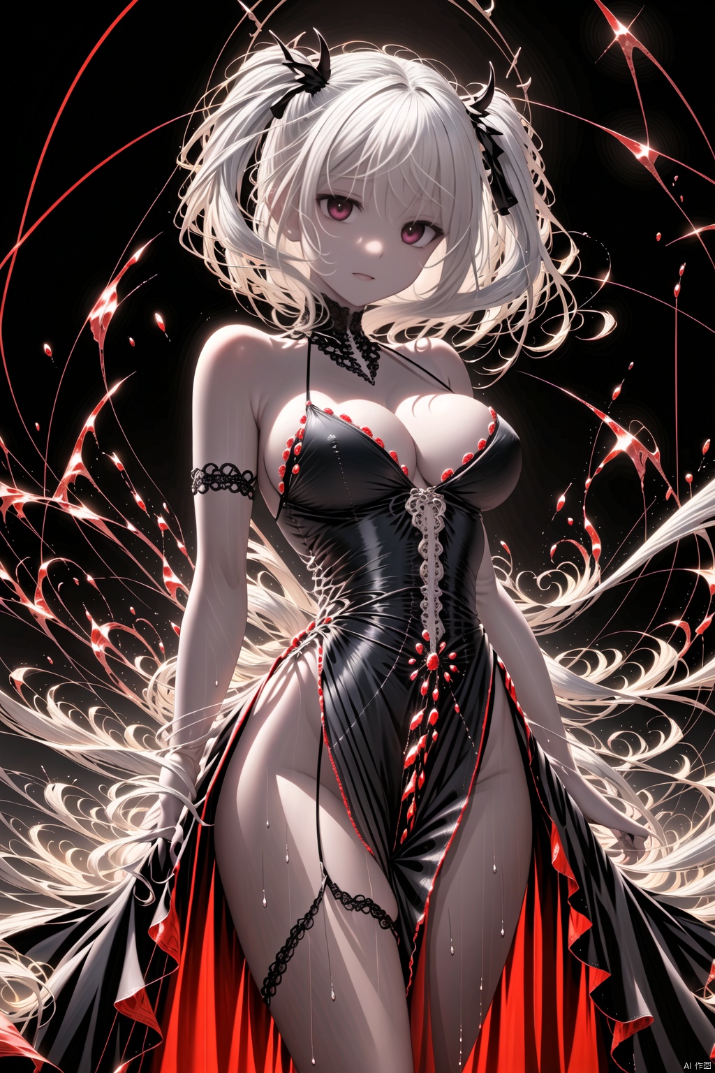 1girl,WhiteHairSuccubus, WhiteHairSuccubus,<lora:660447313082219790:1.0>
