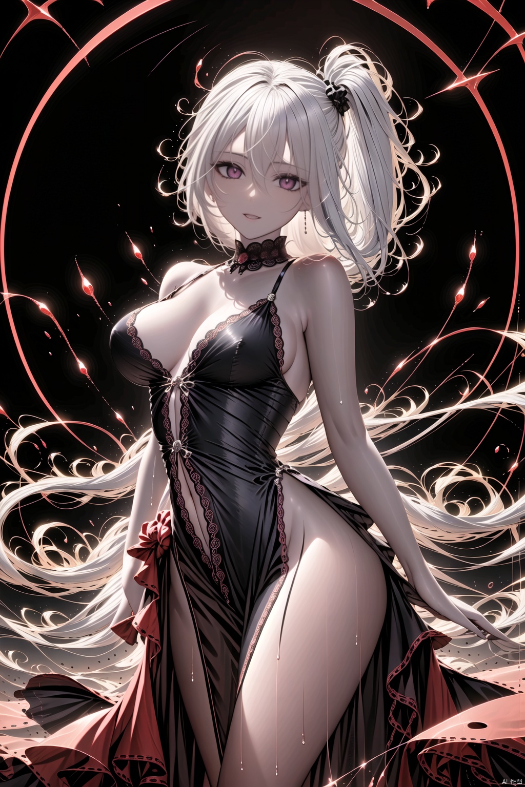 1girl,WhiteHairSuccubus, WhiteHairSuccubus,<lora:660447313082219790:1.0>