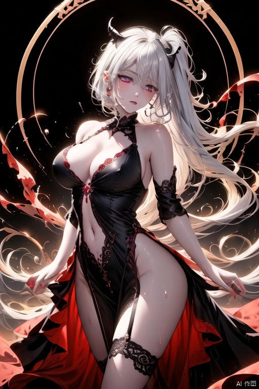 1girl,WhiteHairSuccubus, WhiteHairSuccubus,<lora:660447313082219790:1.0>
