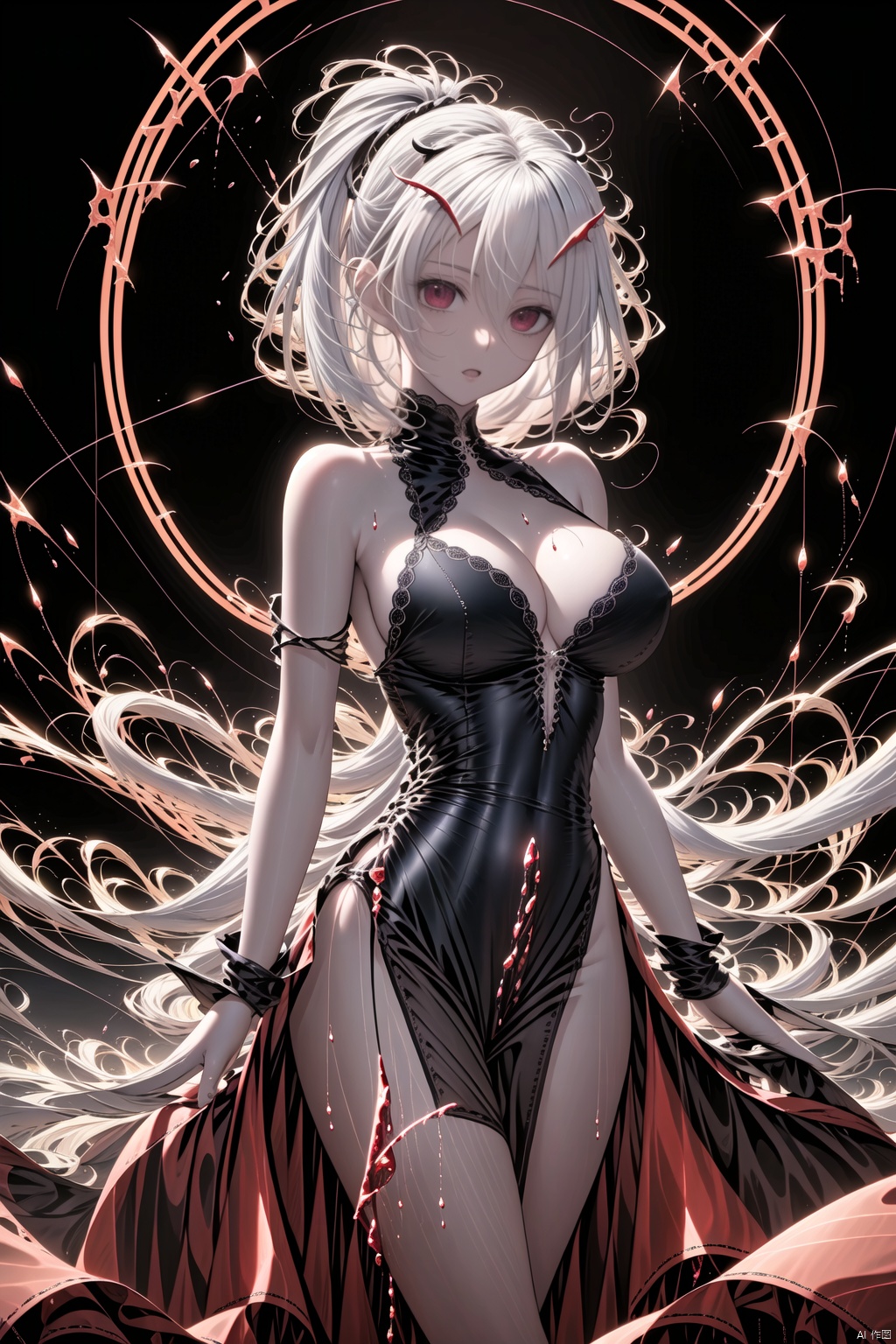 1girl,WhiteHairSuccubus, WhiteHairSuccubus,<lora:660447313082219790:1.0>