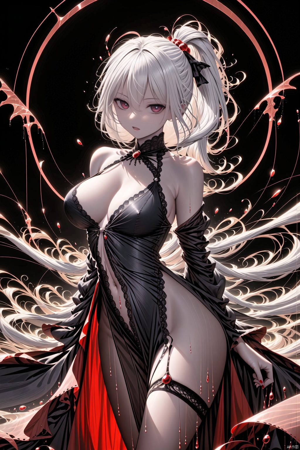 1girl,WhiteHairSuccubus, WhiteHairSuccubus,<lora:660447313082219790:1.0>