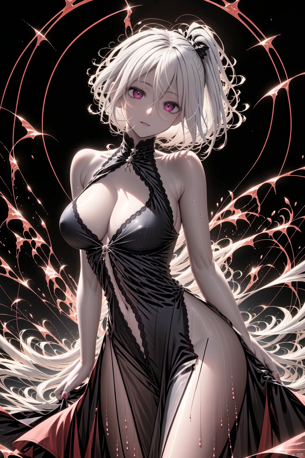 1girl,WhiteHairSuccubus, WhiteHairSuccubus,<lora:660447313082219790:1.0>