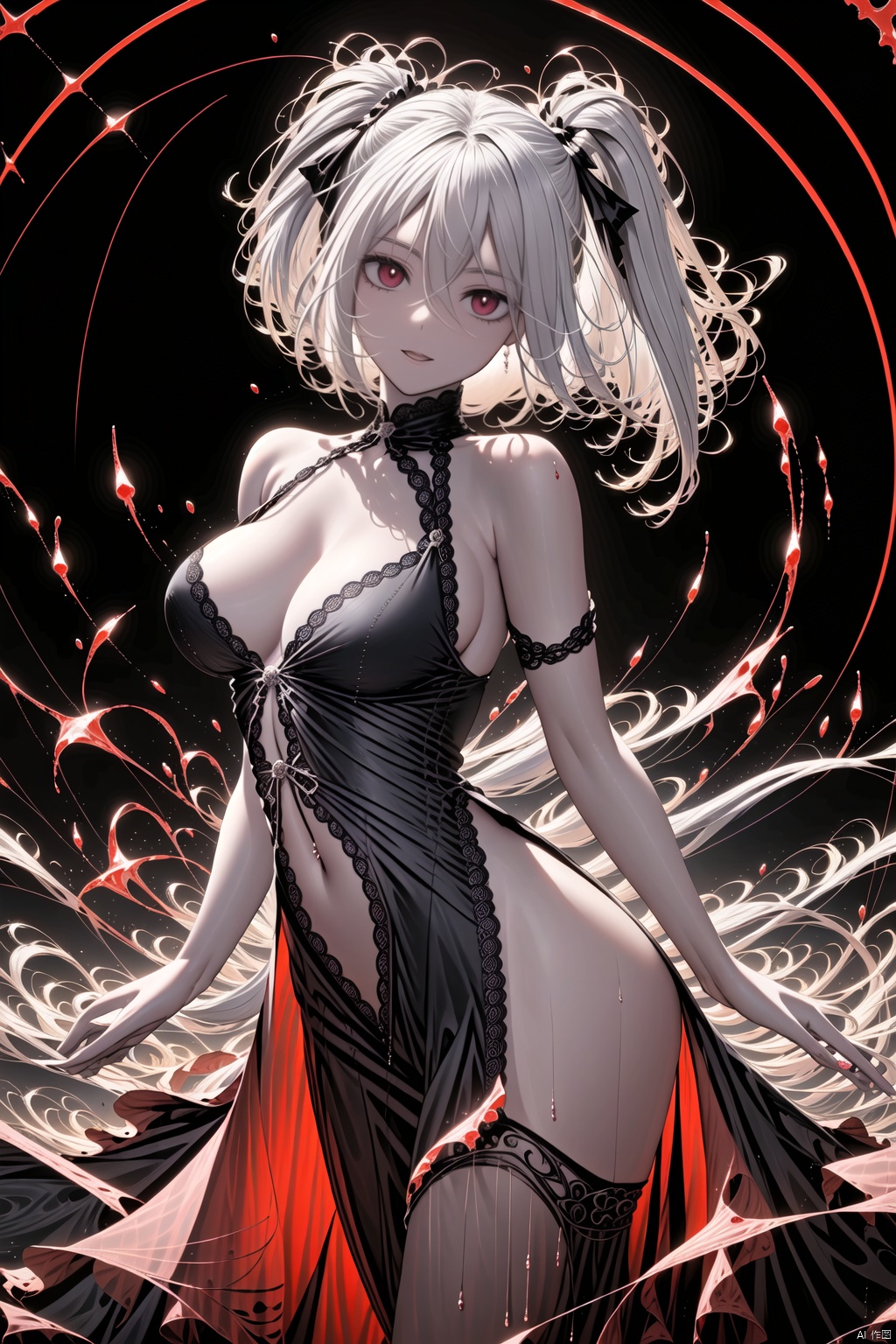 1girl,WhiteHairSuccubus, WhiteHairSuccubus,<lora:660447313082219790:1.0>