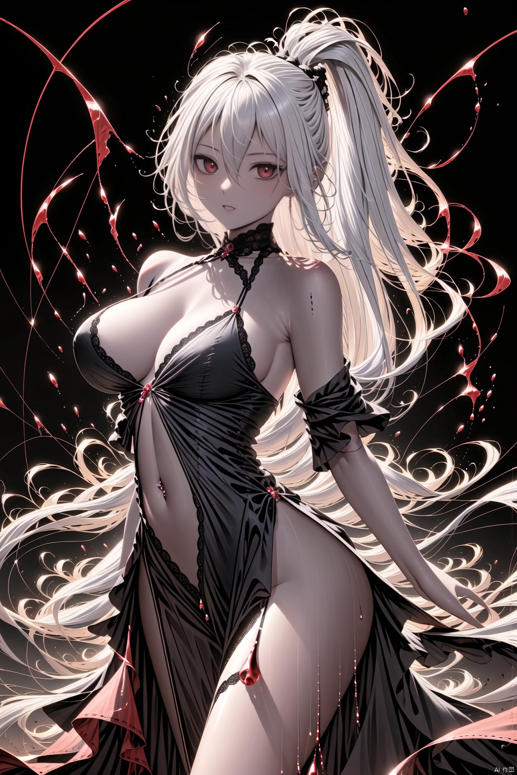 1girl,WhiteHairSuccubus, WhiteHairSuccubus,<lora:660447313082219790:1.0>