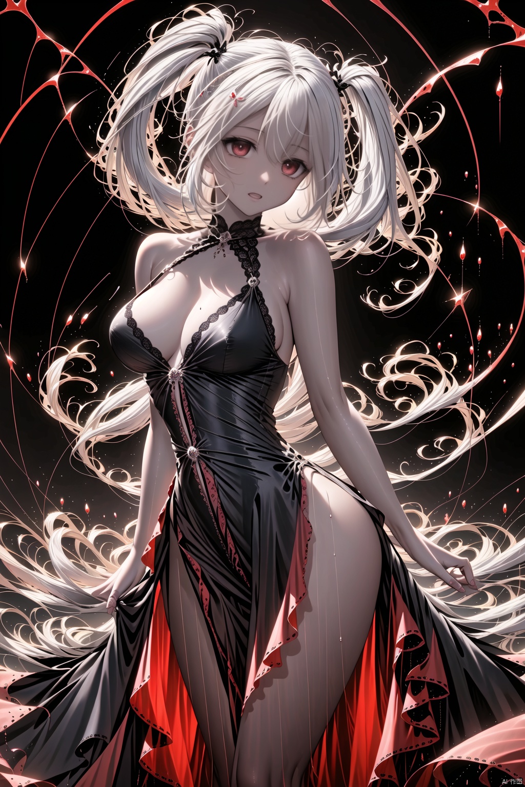 1girl,WhiteHairSuccubus, WhiteHairSuccubus,<lora:660447313082219790:1.0>