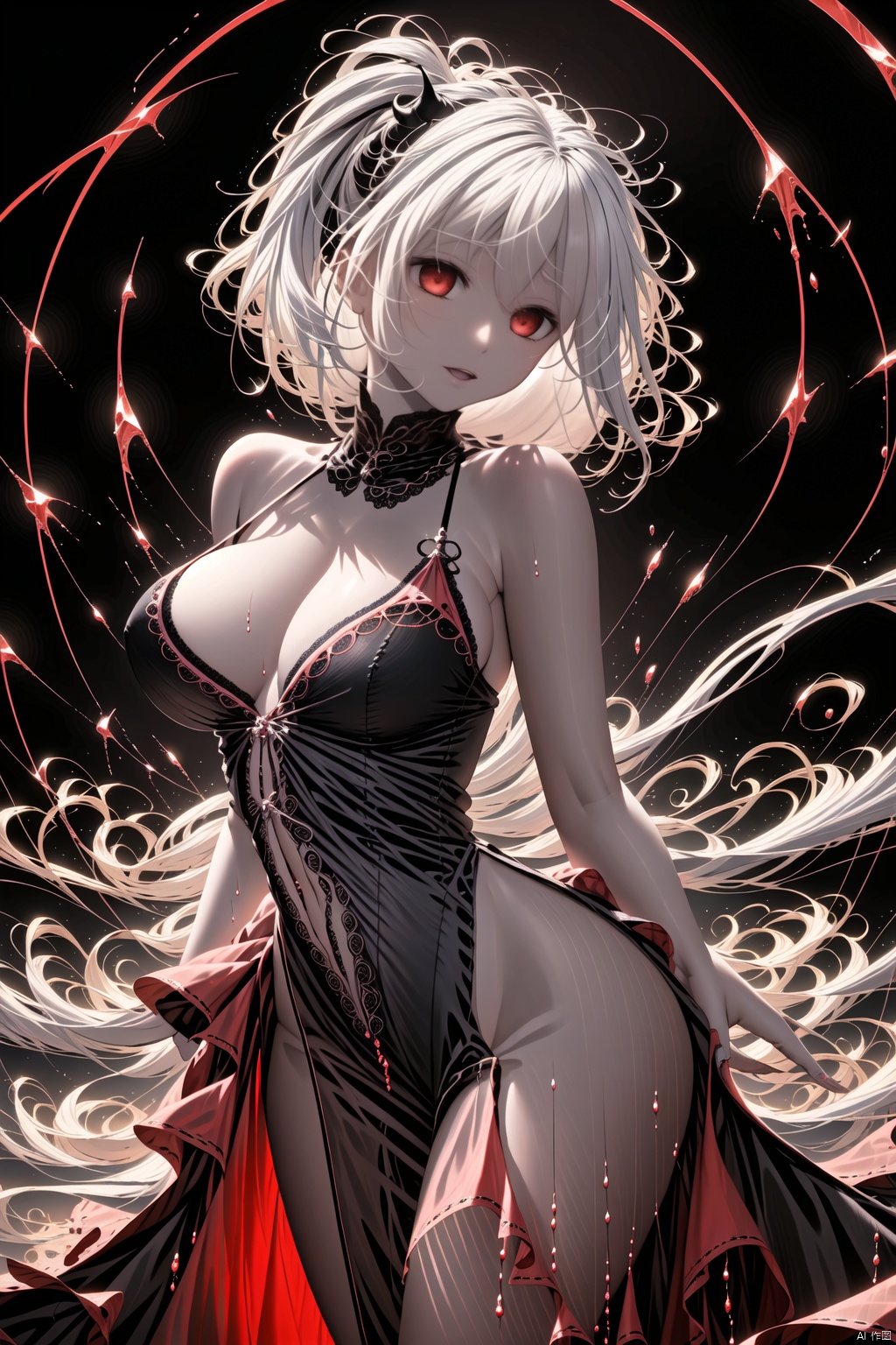 1girl,WhiteHairSuccubus, WhiteHairSuccubus,<lora:660447313082219790:1.0>