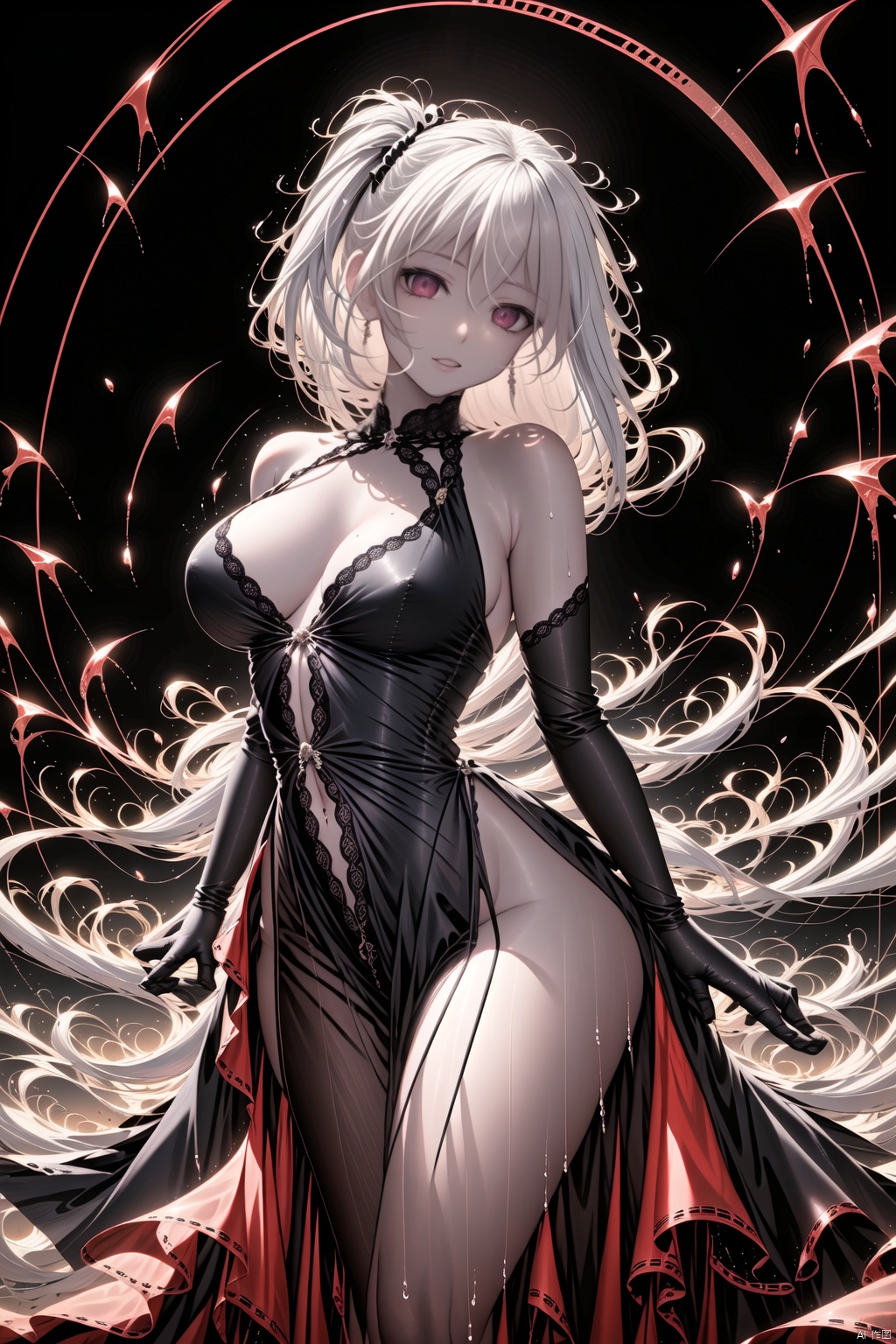 1girl,WhiteHairSuccubus, WhiteHairSuccubus,<lora:660447313082219790:1.0>