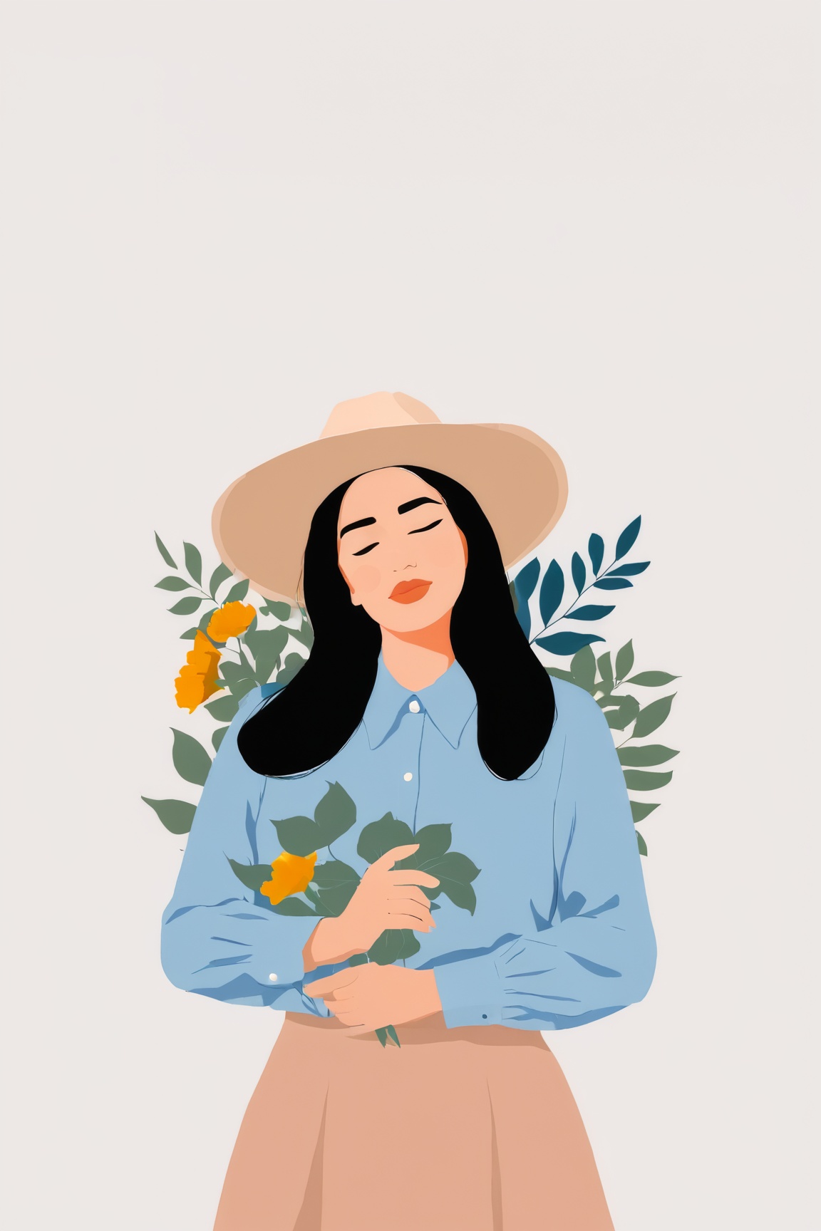 AiArtV,  Flat Illustration,  Vector Illustration on Tensor.Art