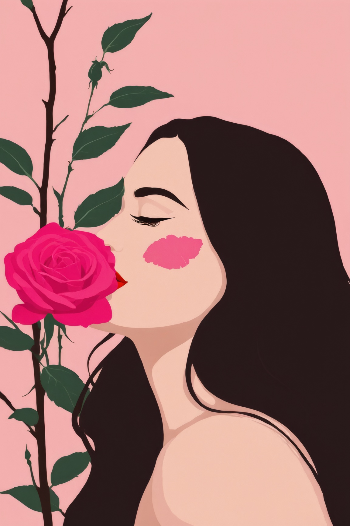 AiArtV,  Flat Illustration,  Vector Illustration on Tensor.Art