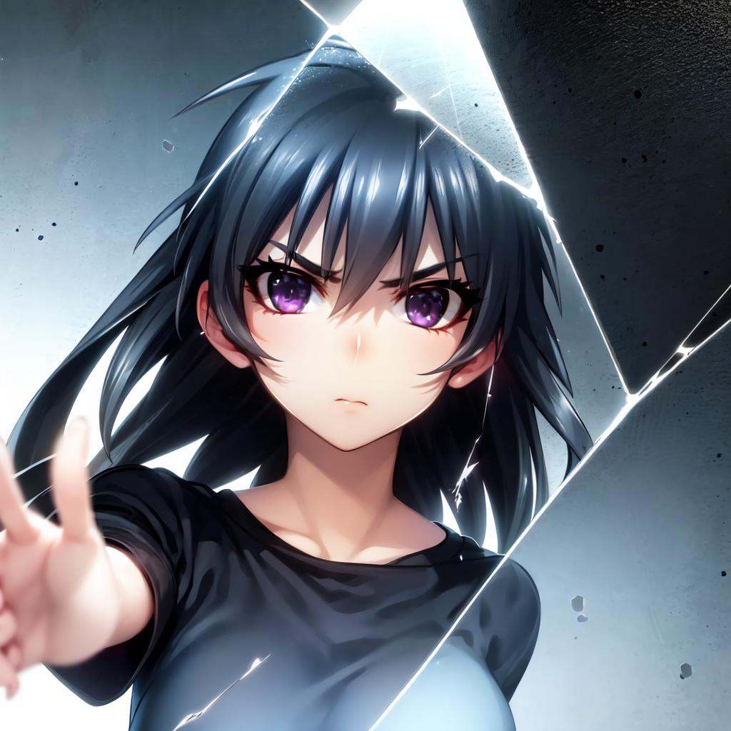 solo,  Ayamine Kei,  purple eyes on Tensor.Art