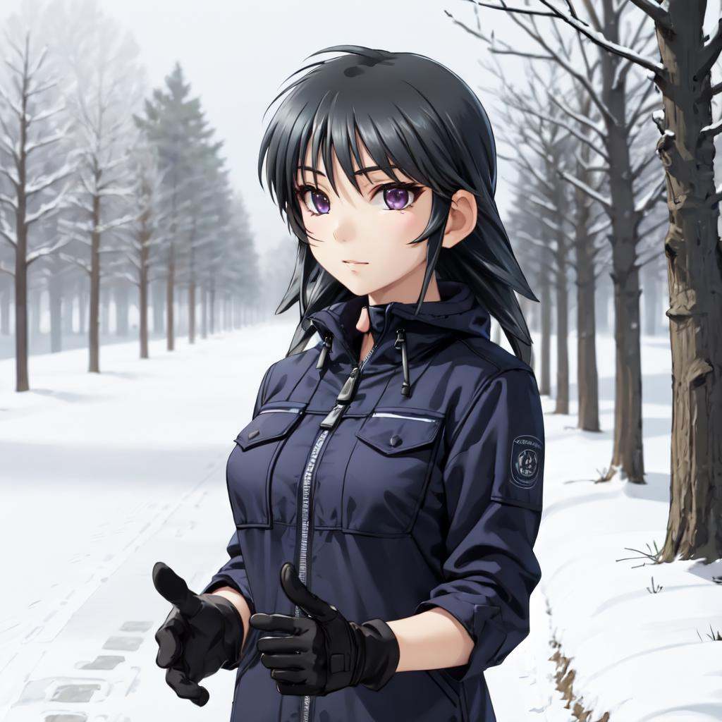 solo,  Ayamine Kei,  purple eyes on Tensor.Art