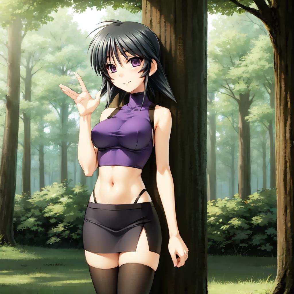 solo,  Ayamine Kei,  purple eyes on Tensor.Art