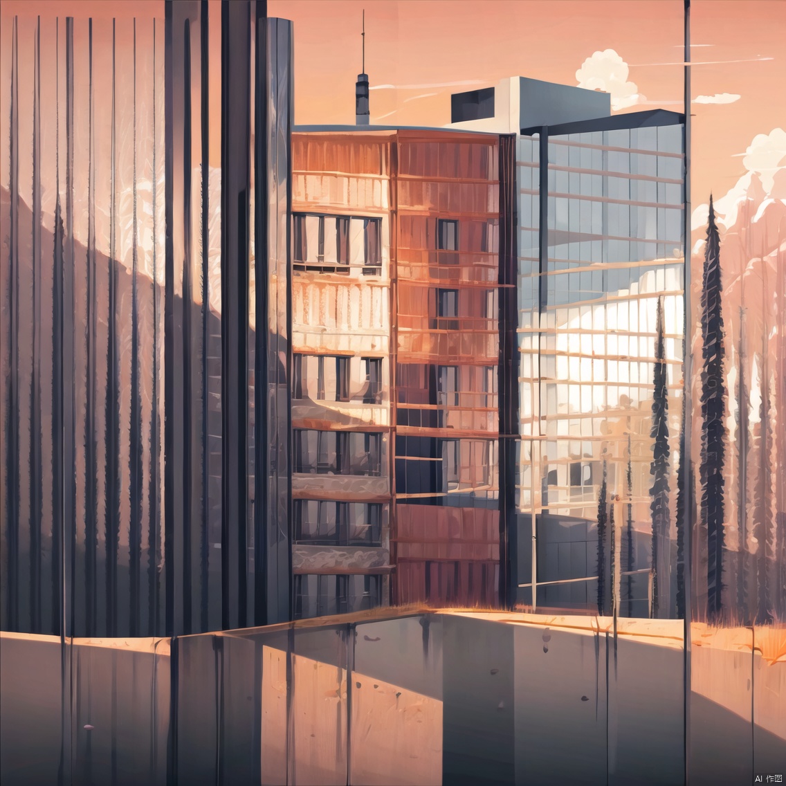floweroutdoorsskycloudwatertreeno humansbuildingscenerysunsetsunsurrealorange skyred sky