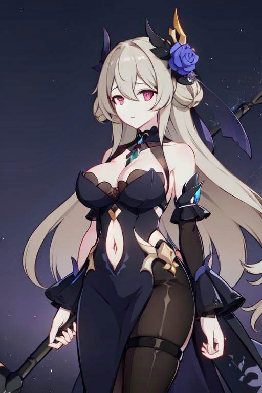 rita,  honkai impact 3rd,  girl in saree on Tensor.Art