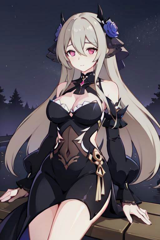 rita,  honkai impact 3rd,  girl in saree on Tensor.Art