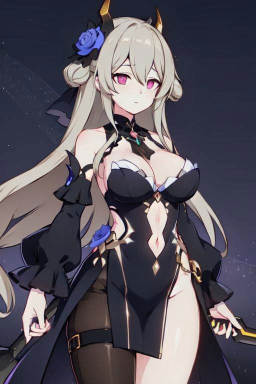 rita,  honkai impact 3rd,  girl in saree on Tensor.Art