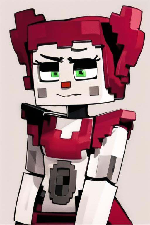 babymc,  full body,  basic simple pink background brosis on Tensor.Art