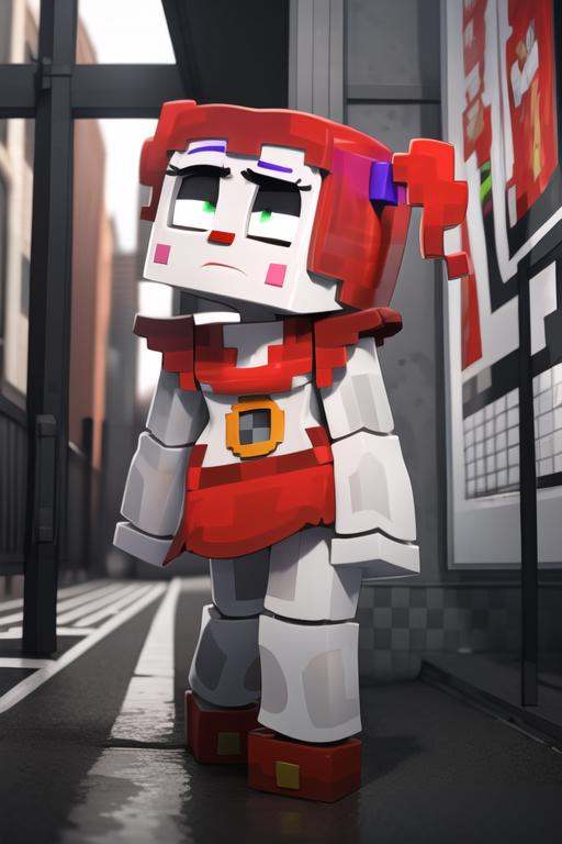 babymc,  full body,  dark background on Tensor.Art