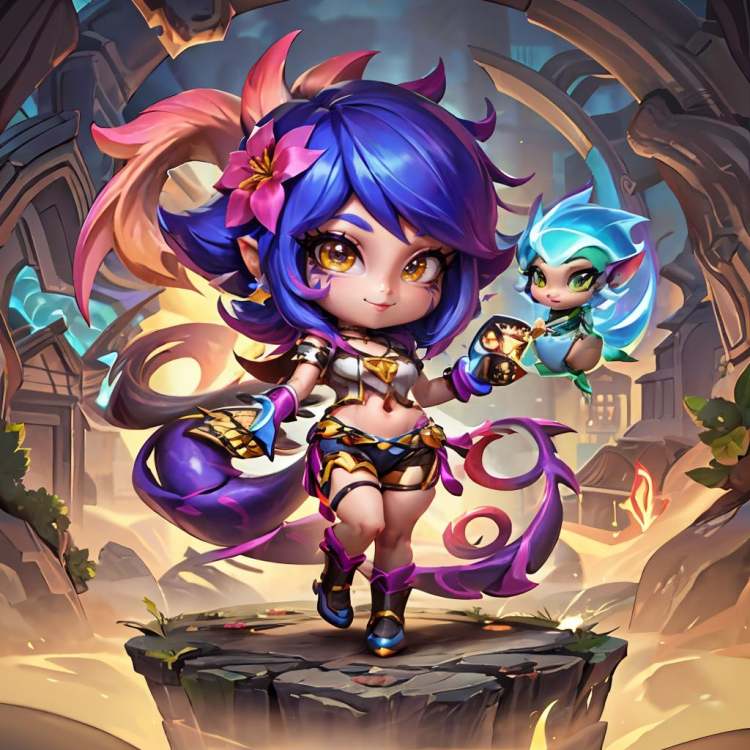 TFT Chibi Champions (League Of Legends) by YeiyeiArt by YeiyeiArt on Tensor.Art