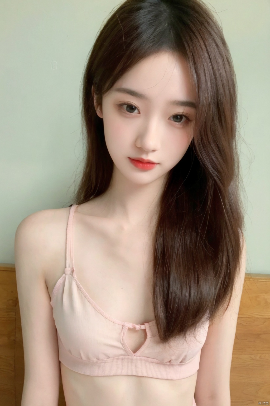  masterpiece, best quality, high_res, (Realistic:1.2), 1girl, 8k wallpaper, (slender  figure),flat chest  ,upper_body