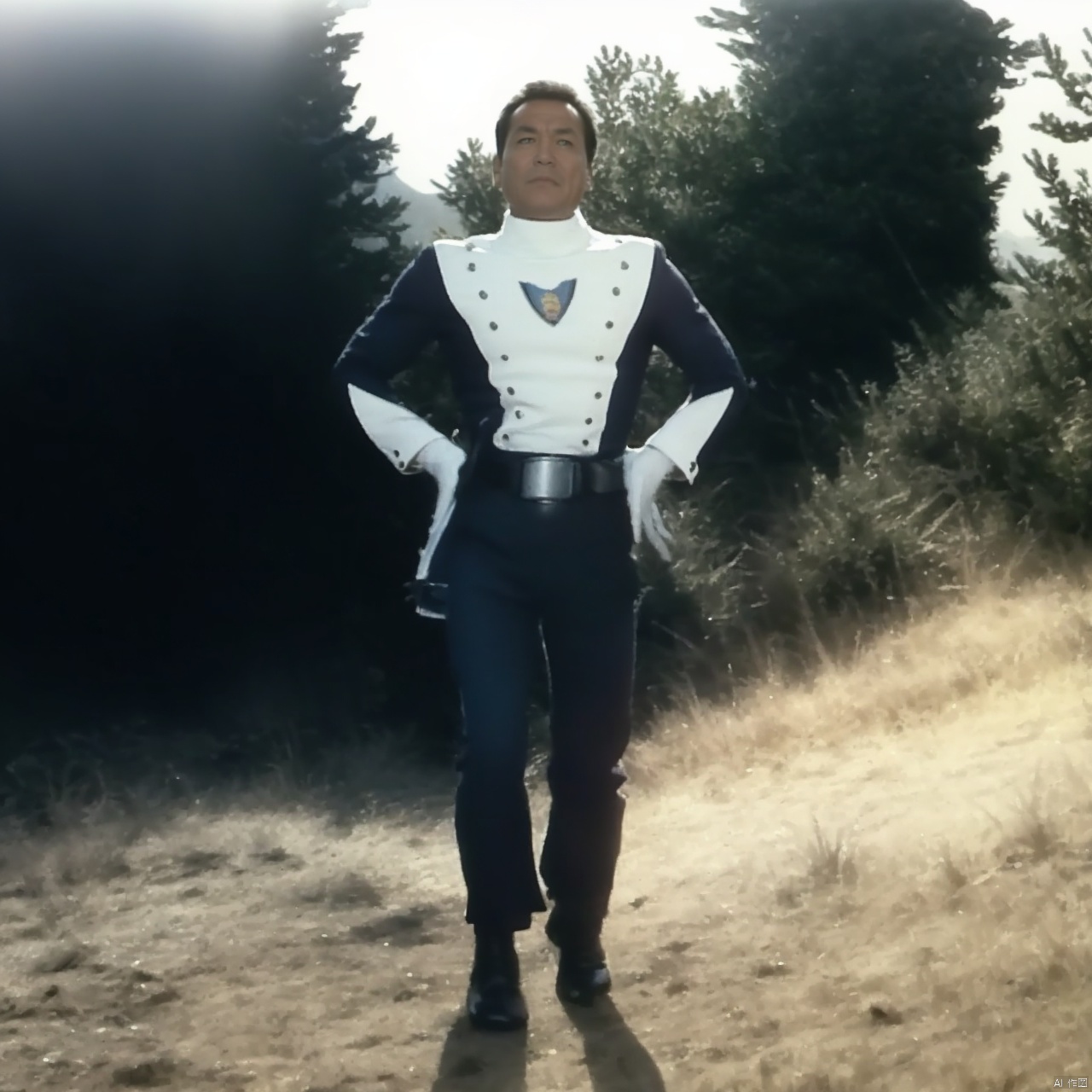 (masterpiece:1.3),(the best quality:1.2),(super fine illustrations:1.2),(Masterpiece),high quality,high detail,(white background:1.2),looking at viewer,(SOLO:1.4),outline,simple background,fullbody,, belt,logo,collar,choker,gloves,uniform,military uniform,boots,pants,helmet,fingerless gloves,emblem,armor,bodysuit,belt pouch,jacket,