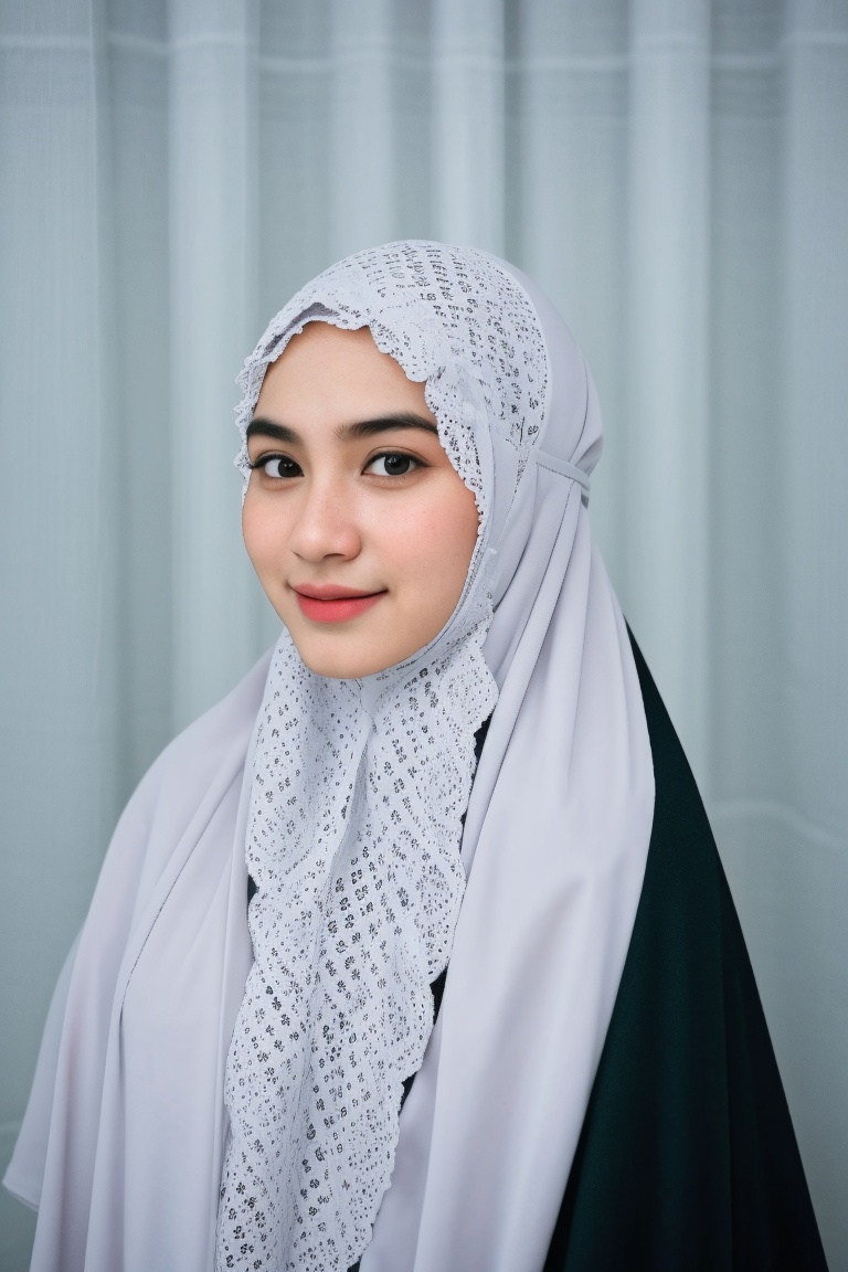 (mukena),  1 girl,  25 year on Tensor.Art