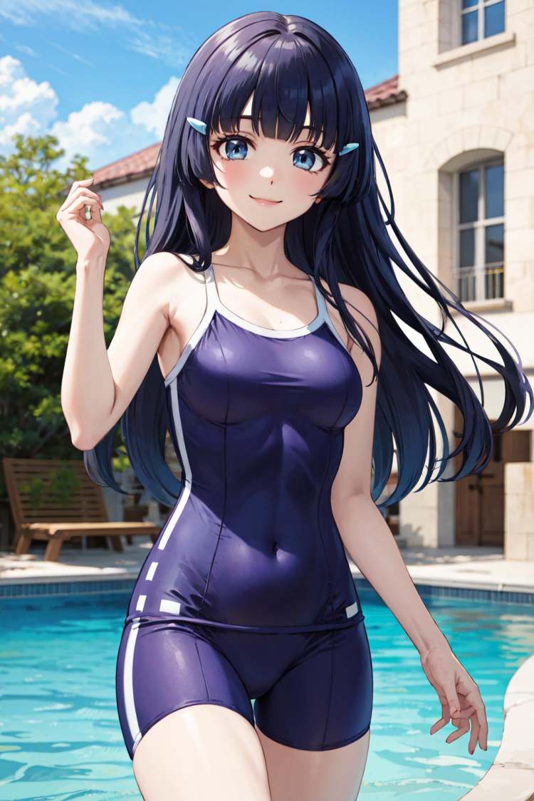 トレセンスク水tracen swimsuit/ウマ娘プリティーダービー Uma Musume by AI_popai on Tensor.Art