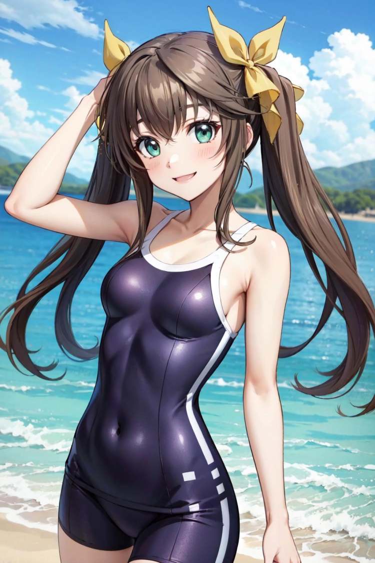 トレセンスク水tracen swimsuit/ウマ娘プリティーダービー Uma Musume by AI_popai on Tensor.Art