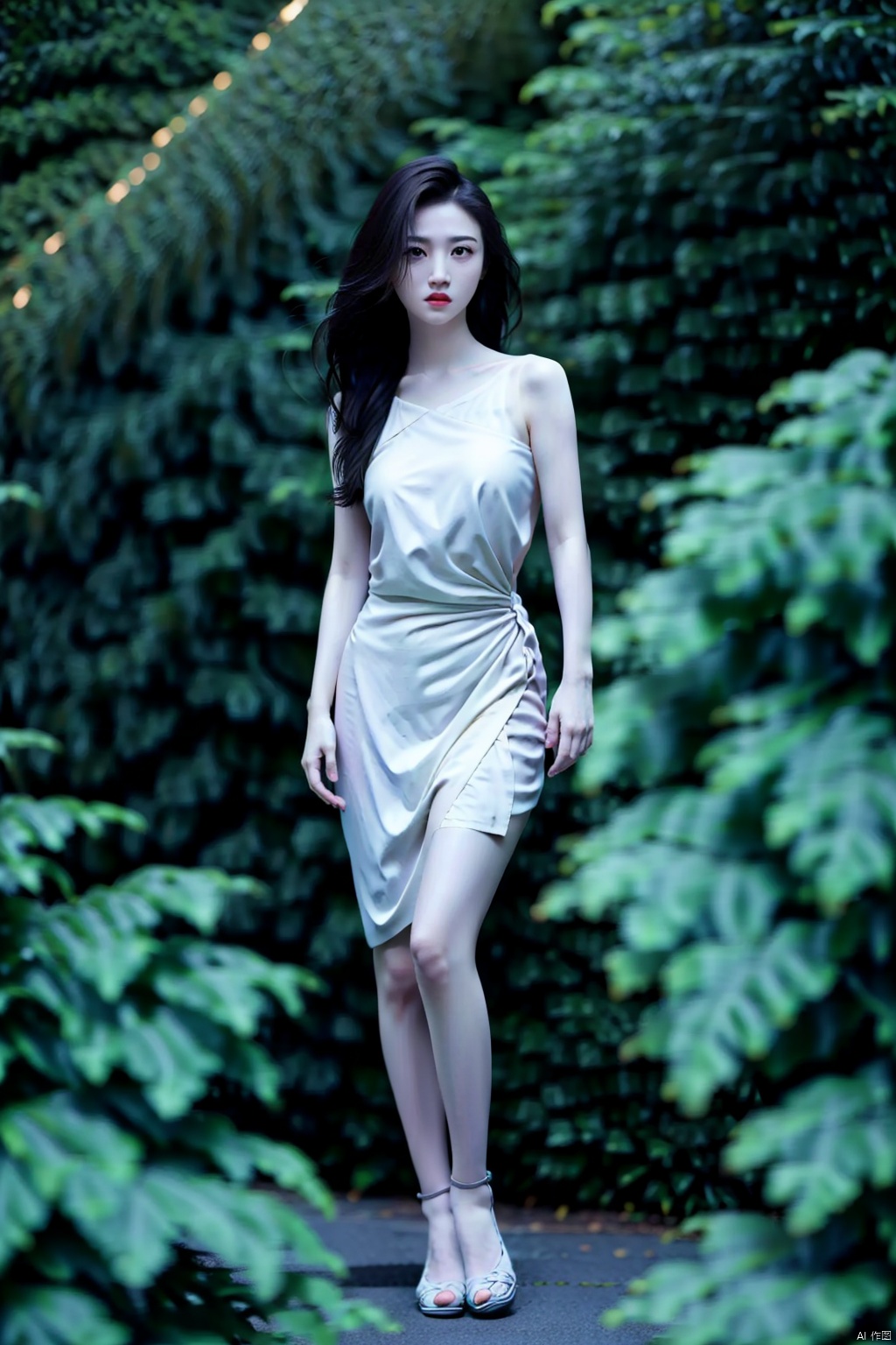 (1girl:1.3), (best quality, masterpiece, ultra high resolution),(photorealistic:1.3), (realistic:1.3), depth of field,(full body:1.2), (outdoors:1.2), (day:1.2), (cinematic lighting:1.2),  near to camera, face to camera, mug shot,