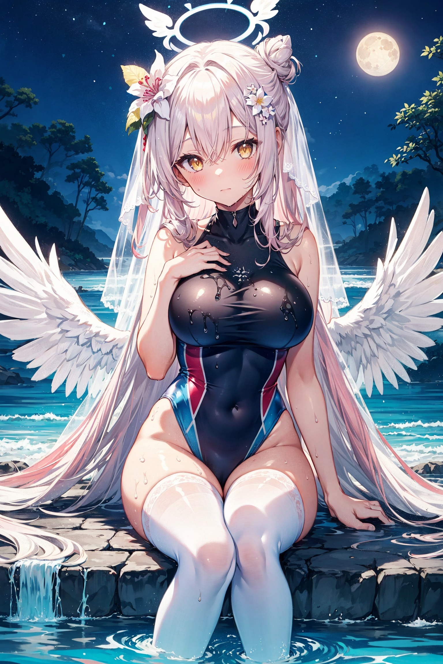 1girl,  solo,  long hair on Tensor.Art