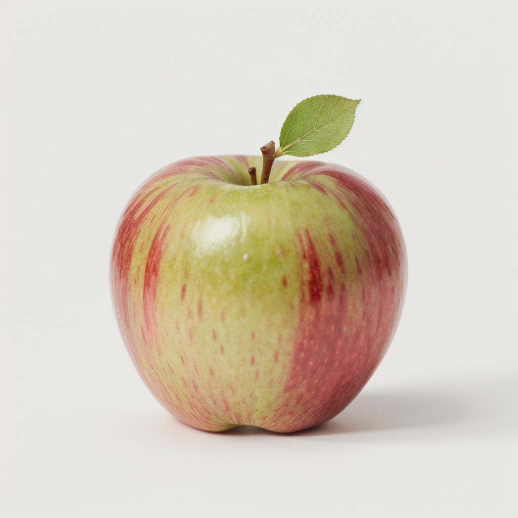 an apple,  close up,  realistic on Tensor.Art