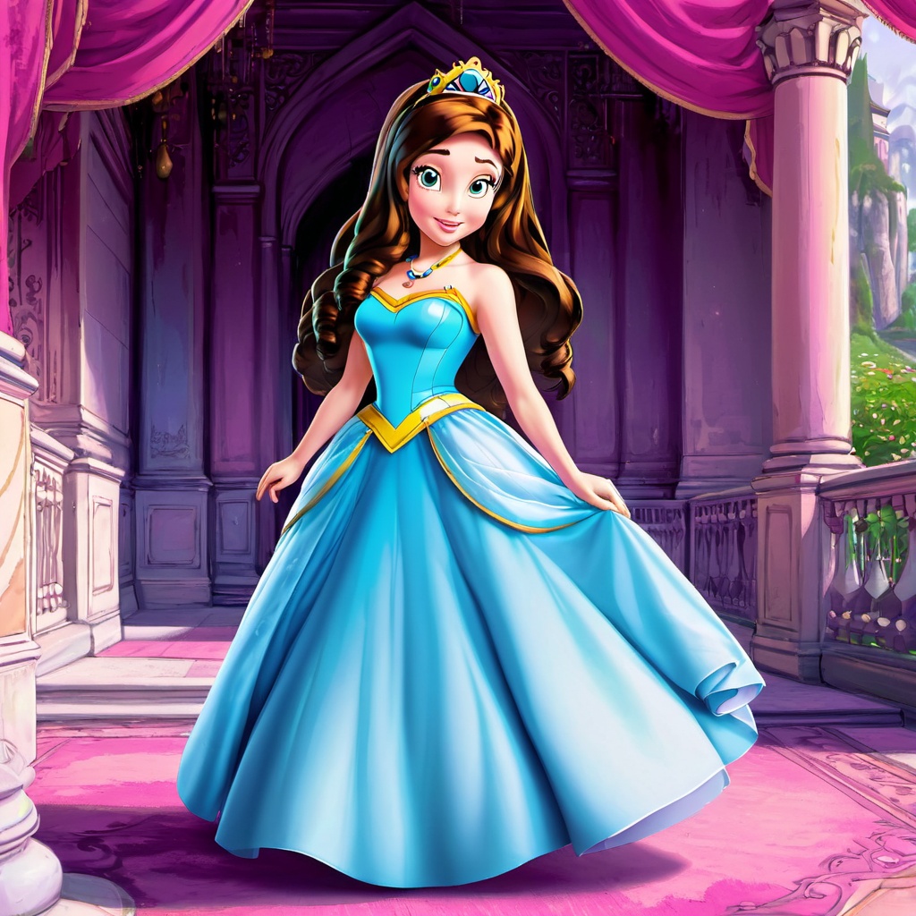 cutepet,  1girl,  disney princess on Tensor.Art