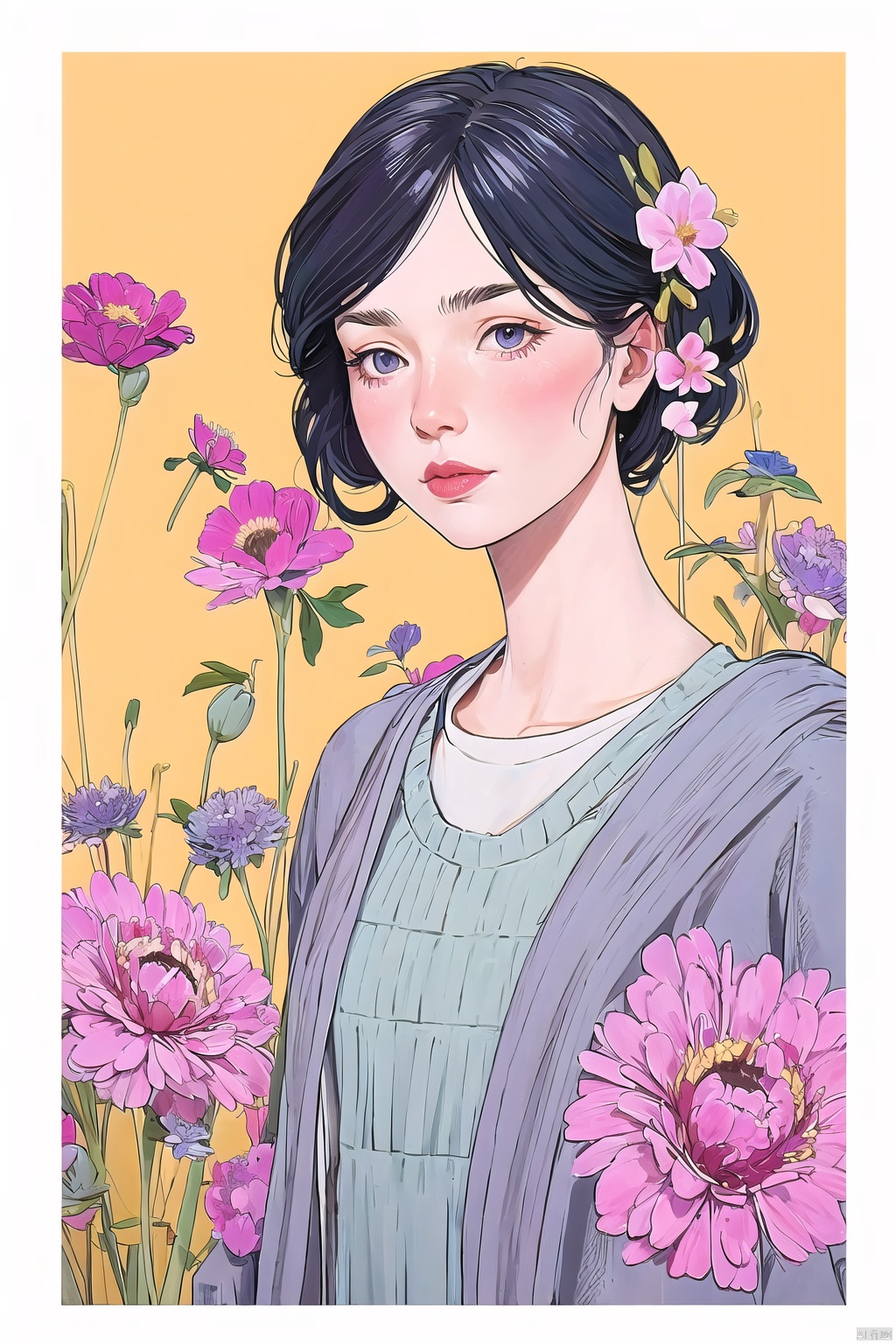 CX, 1girl, flowers,<lora:EMS-261798-EMS:1.000000>