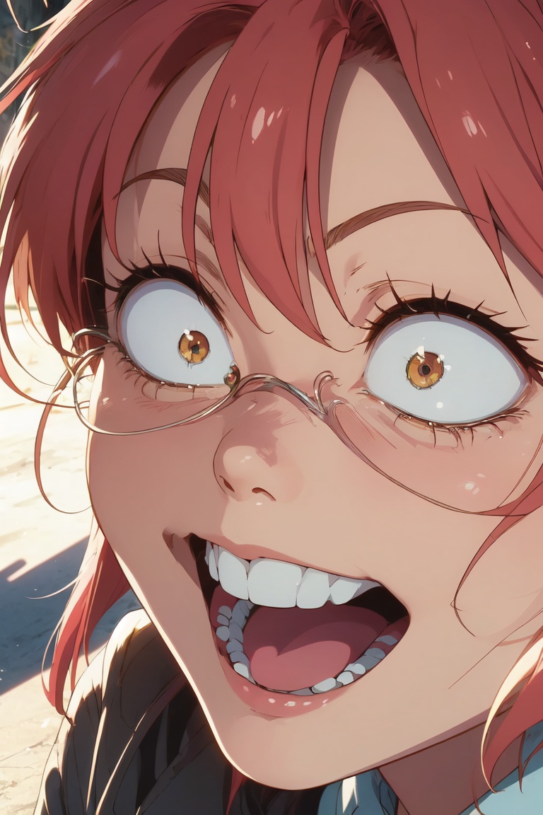 Crazy face,  crazy laugh,  crazy eyes on Tensor.Art