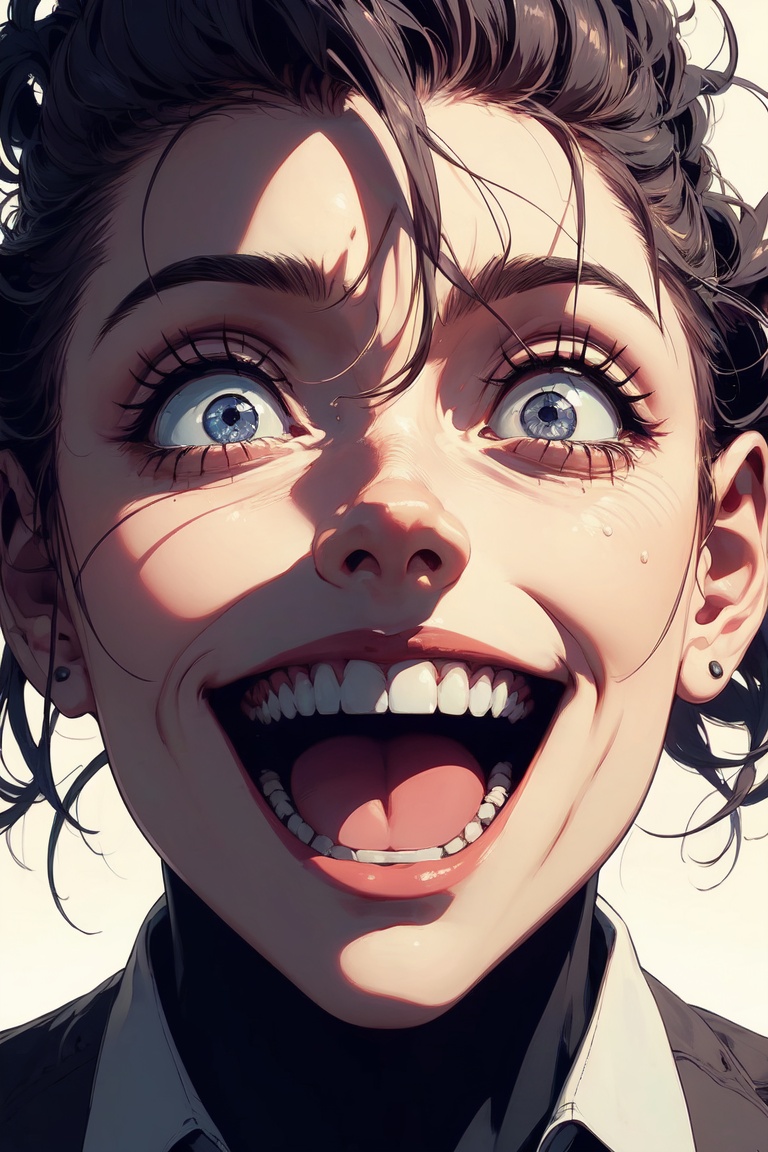 Crazy face,  crazy laugh,  crazy eyes on Tensor.Art