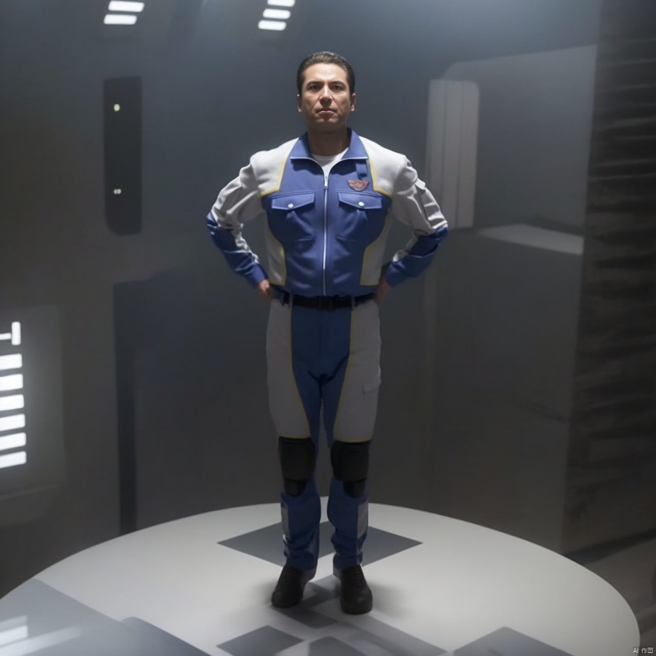  (masterpiece:1.3),(the best quality:1.2),(super fine illustrations:1.2),(Masterpiece),high quality,high detail,(white background:1.2),looking at viewer,(SOLO:1.4),outline,simple background,fullbody,, collar,choker,belt,military uniform,logo,armor,uniform,jacket,helmet,fingerless gloves,gloves,boots,emblem,pants,bodysuit,belt pouch,armband,military,blue jacket, ( figma:0.8), 1girl