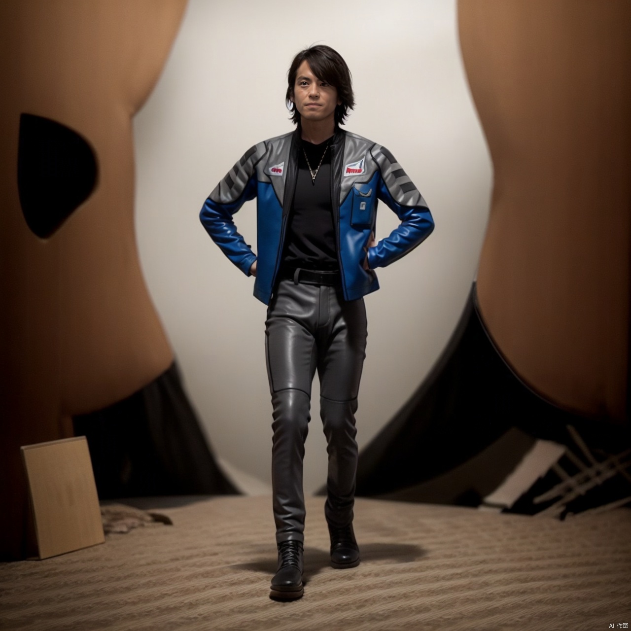  (masterpiece:1.3),(the best quality:1.2),(super fine illustrations:1.2),(Masterpiece),high quality,high detail,(white background:1.2),looking at viewer,(SOLO:1.4),outline,simple background,fullbody,, collar,choker,belt,military uniform,logo,armor,uniform,jacket,helmet,fingerless gloves,gloves,boots,emblem,pants,bodysuit,belt pouch,armband,military,