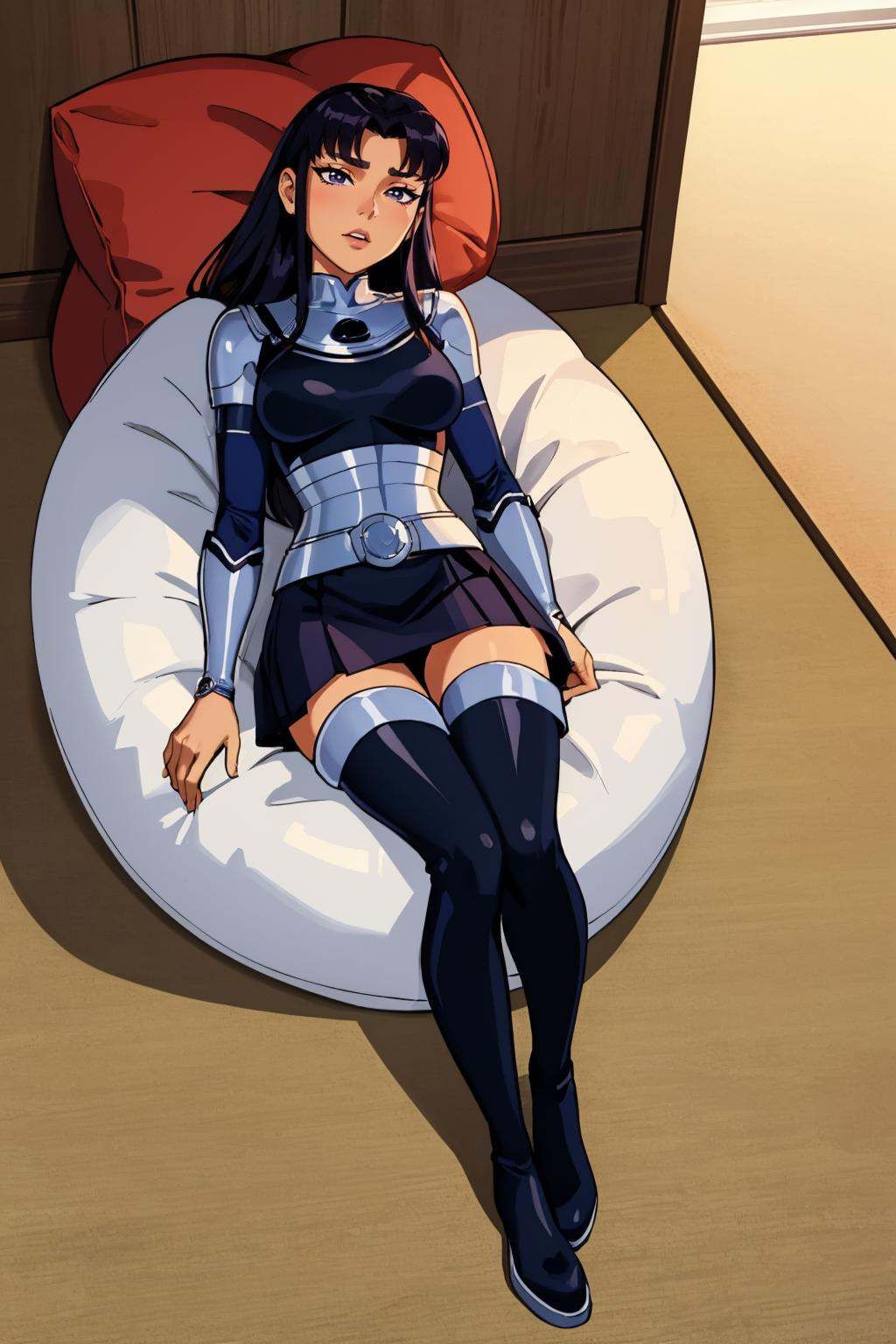blackfire,  1girl,  solo on Tensor.Art