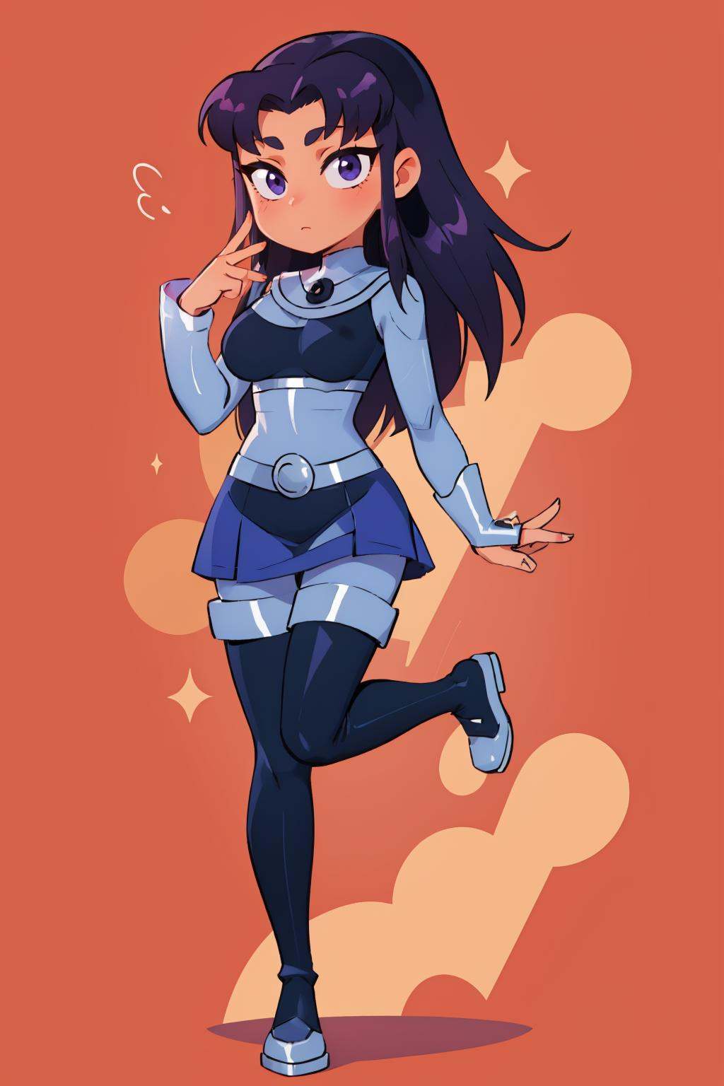 blackfire,  1girl,  solo on Tensor.Art
