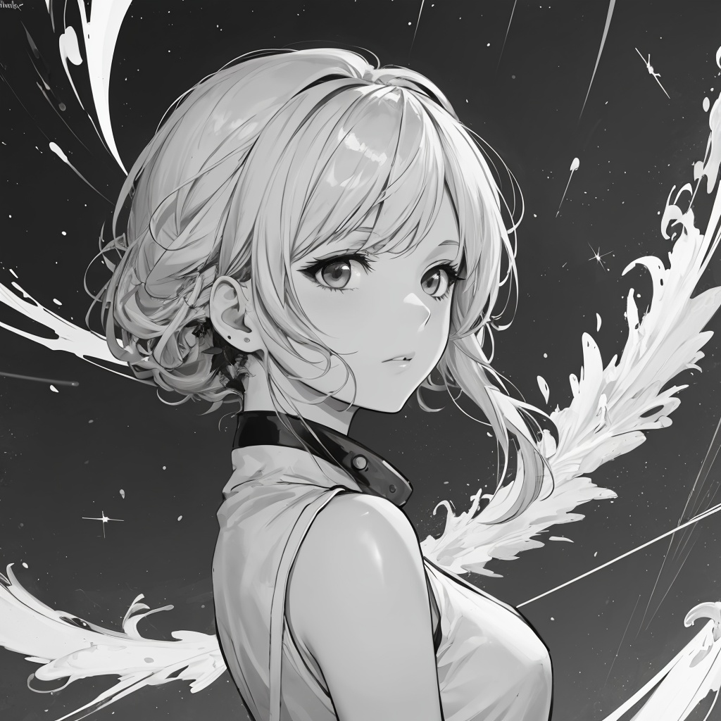 1girl,  solo,  white work by Never Winter on Tensor.Art
