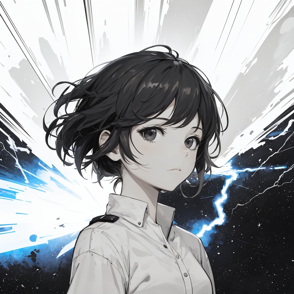 1girl,  solo,  white work by Never Winter on Tensor.Art
