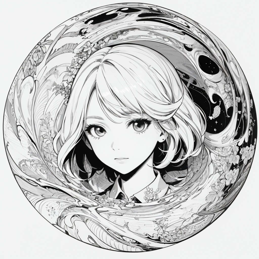 1girl,  solo,  white work by Never Winter on Tensor.Art