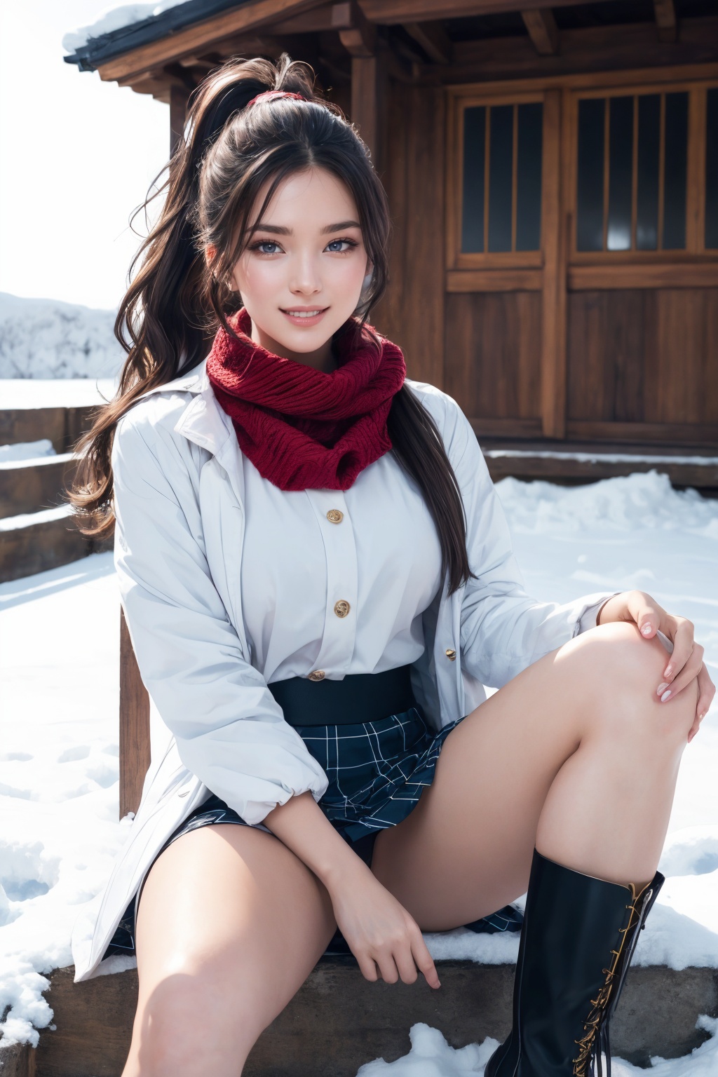 Photo of Pretty woman,  stunning,  1girl on Tensor.Art