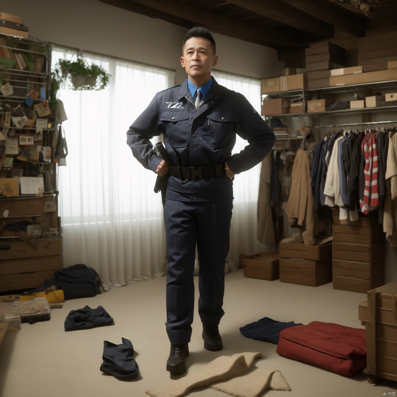  (masterpiece:1.3),(the best quality:1.2),(super fine illustrations:1.2),(Masterpiece),high quality,high detail,(white background:1.2),looking at viewer,(SOLO:1.4),outline,simple background,fullbody,, logo,belt,uniform,pants,emblem,collar,choker,boots,military uniform,helmet,hat,police uniform,jacket,fingerless gloves,gloves,armor,bodysuit,belt pouch,blue jacket,