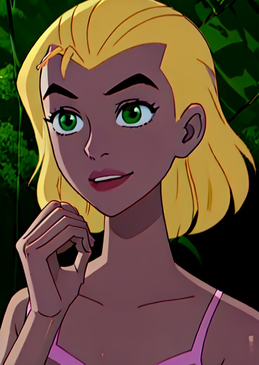Eunice ,  blonde,  green eyes on Tensor.Art